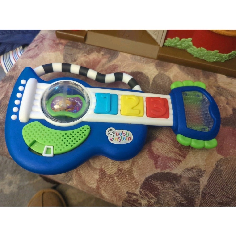 BABY EINSTEIN Rock Light & Roll Guitar Classical Music Toy